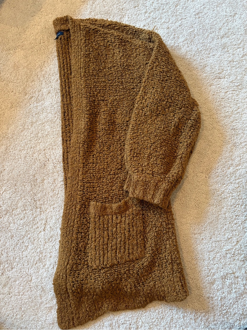 American Eagle Outfitters Camel Brown Chunky Knit Cardigan
